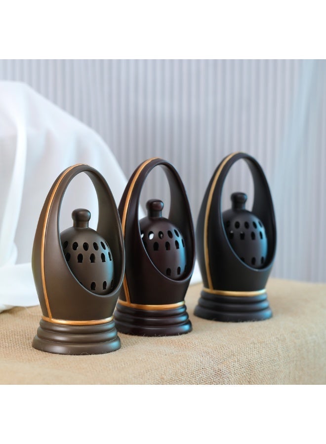 Premium Arabic Magnetic Mabkhara – Luxury Bakhoor & Oud Incense Burner for Majlis, Festivals & Home Ambience - Image 5